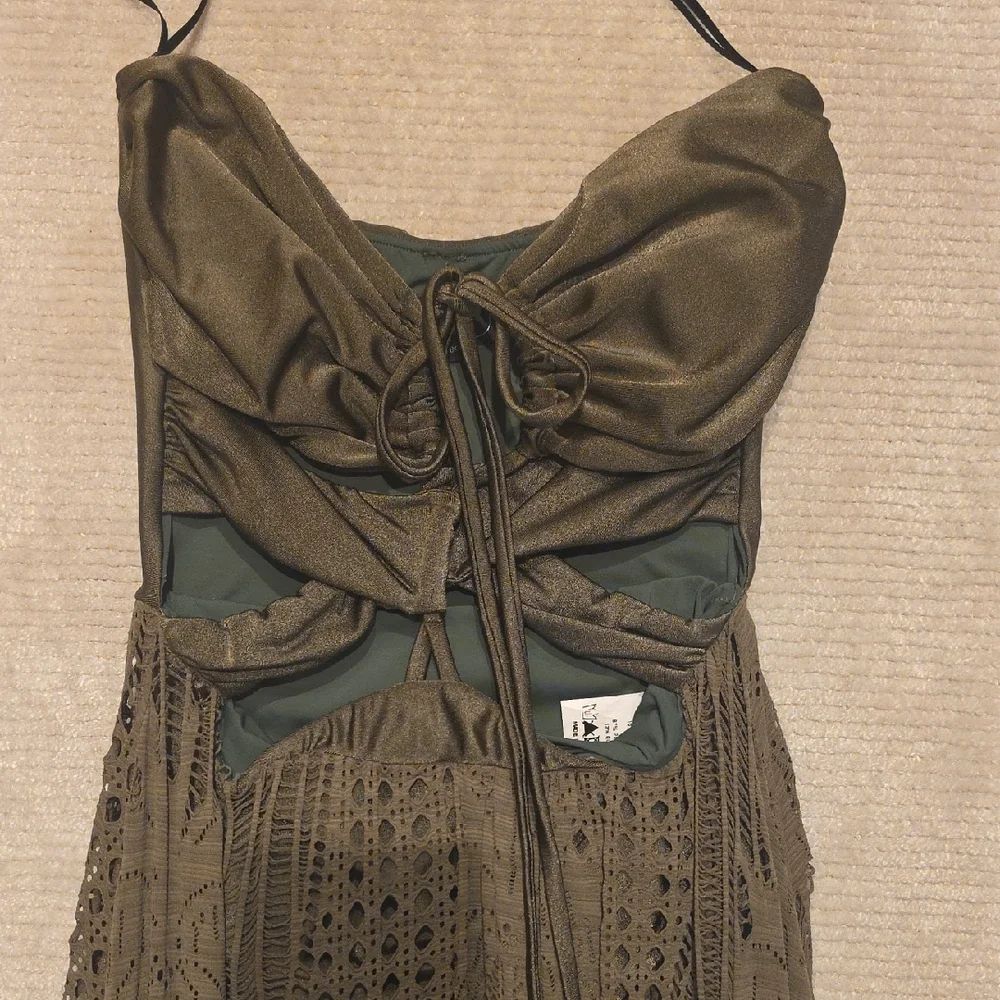 Patbo Olive Beach Dress, Brand New, Never Worn - Picture 2 of 6